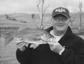 Hefty fish like this 44cm bass caught by Dave George should be common this month if you're doing things right